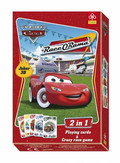 Karty do gry Cars 2 w 1 - 55 listków